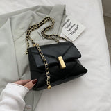 Billlnai  Graduation Party Cute Chain Small PU Leather Crossbody Bags For Women 2023 Trending Shoulder Handbags Women's Branded Fashion Trend Hand Bag