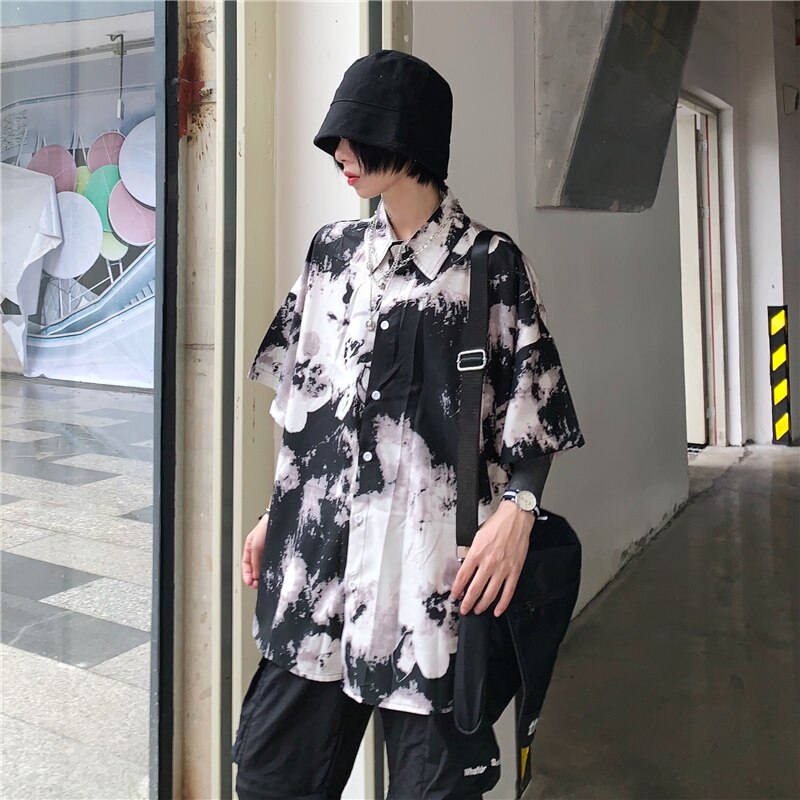 Christmas Gift Deeptown Gothic Black Shirt Women Harajuku Punk Blouses Korean 2023 Fashion Oversize Long Sleeve Dark Style Vintage Casual Kpop