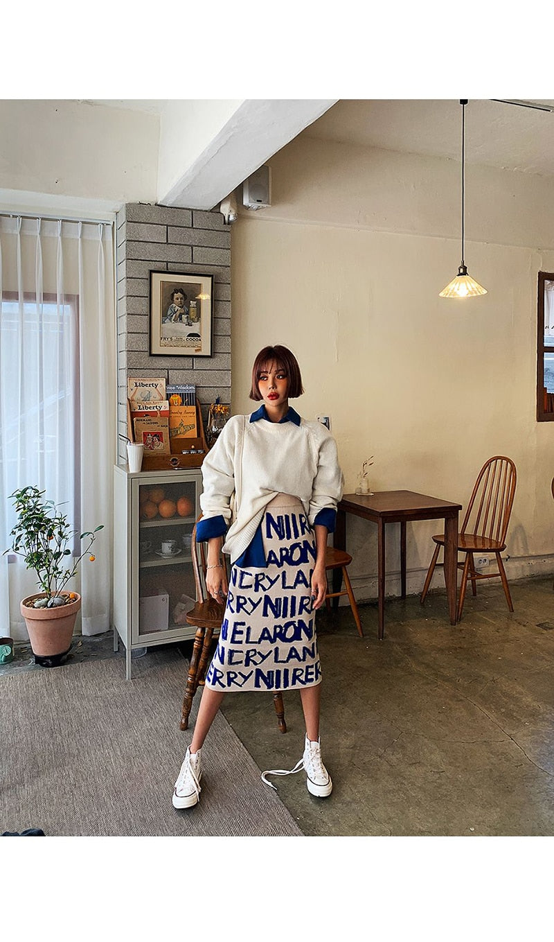 Women Autumn Long Sleeve Blouse Shirts Vintage Loose Female Casual Streetwear Lady Korean Style Top