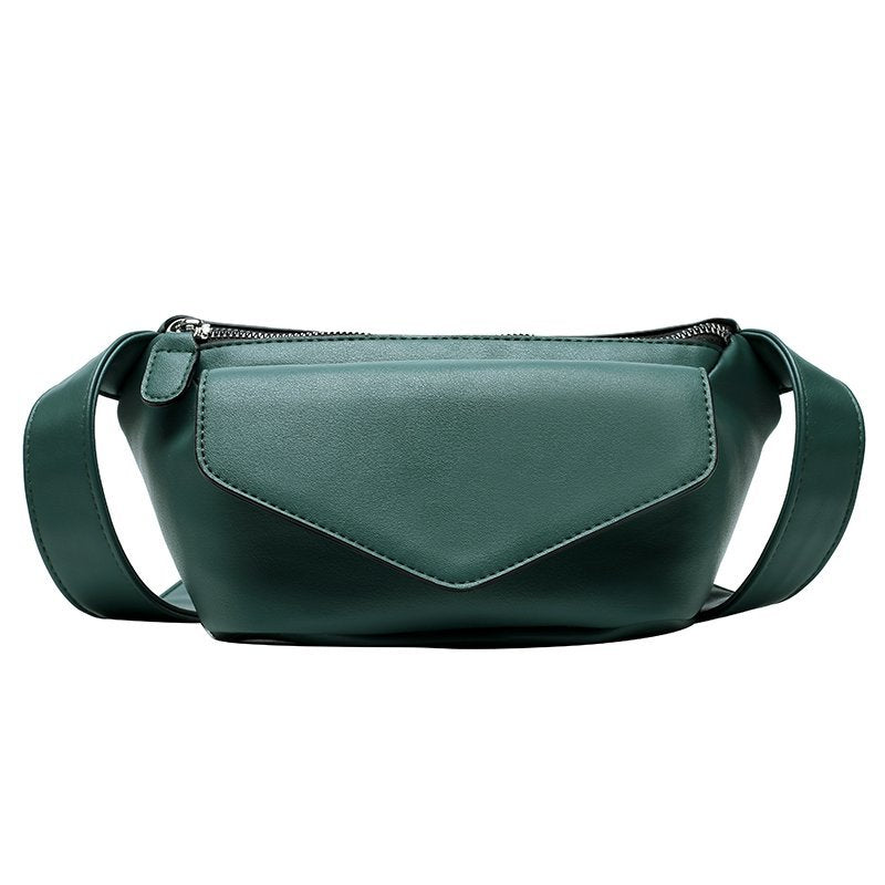Casual Waist Bags For Women Leather Shoulder Bag Travel Small Chest Bag Women Fanny Pack Belt Purses Female Bolsos Solid Color